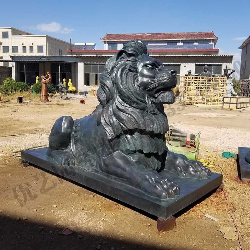 匯豐銅獅子，銅雕塑廠家，歐式銅獅子，銀行銅獅子雕塑