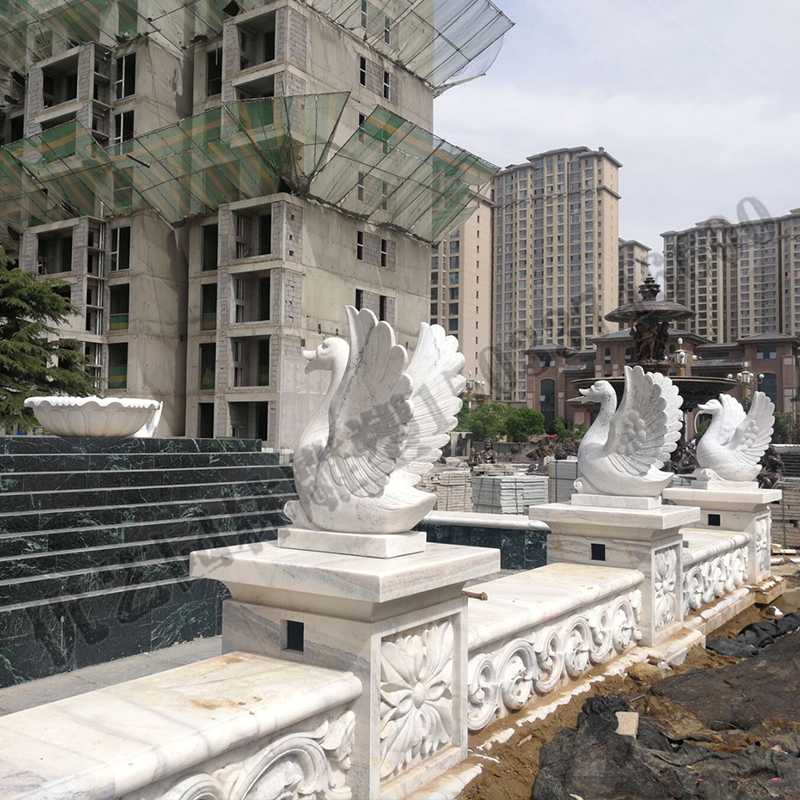 石雕噴泉，石雕天鵝噴泉，大理石天鵝噴泉2.jpg